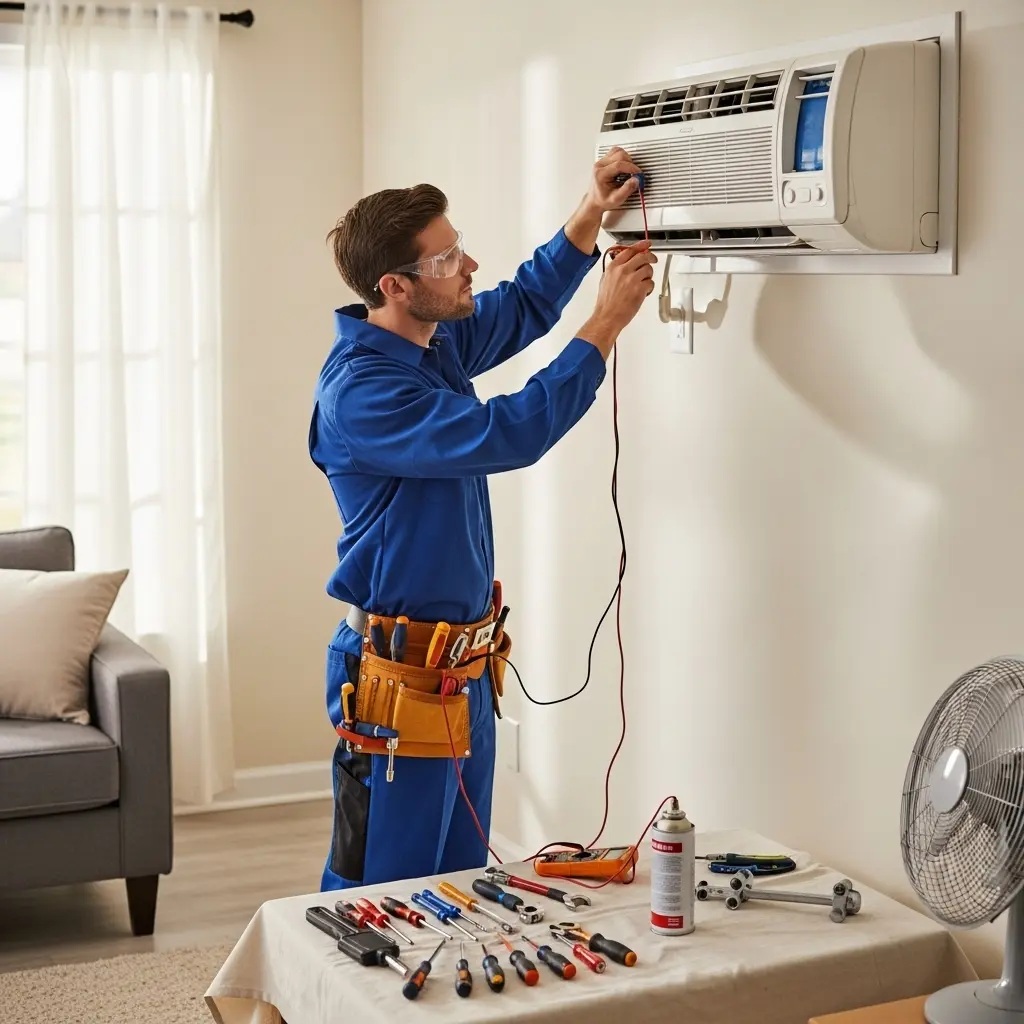 Selendi Alarko Alarko klima gaz dolumu ve bakım – Enerji verimliliği artırıldı. - Teknik servis örneği